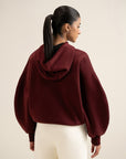 FormSoft Volume Hoodie - Wine Red