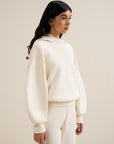 FormSoft Volume Hoodie - White Apricot White