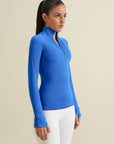 Form Fitted Jacket - Cobalt