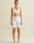 Compression Shorts- White