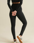 High Waisted Tights Black