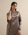 Silk Asymmetrical Top
