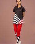 Block Stripe Tee