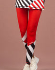 Block Stripe tights