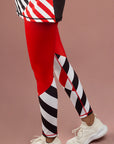Block Stripe tights