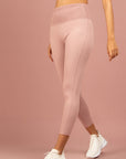 7/8 Dusty Smocked Tights