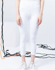 White Yoga Tights