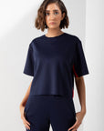 Navy Striped Tee