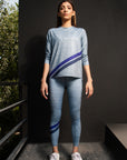 Melange Pop Tee L/S