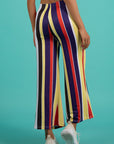 Statement Stripe Flared Pants