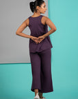 Mulberry Flare Tank