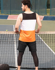 Color Block Statement Tank
