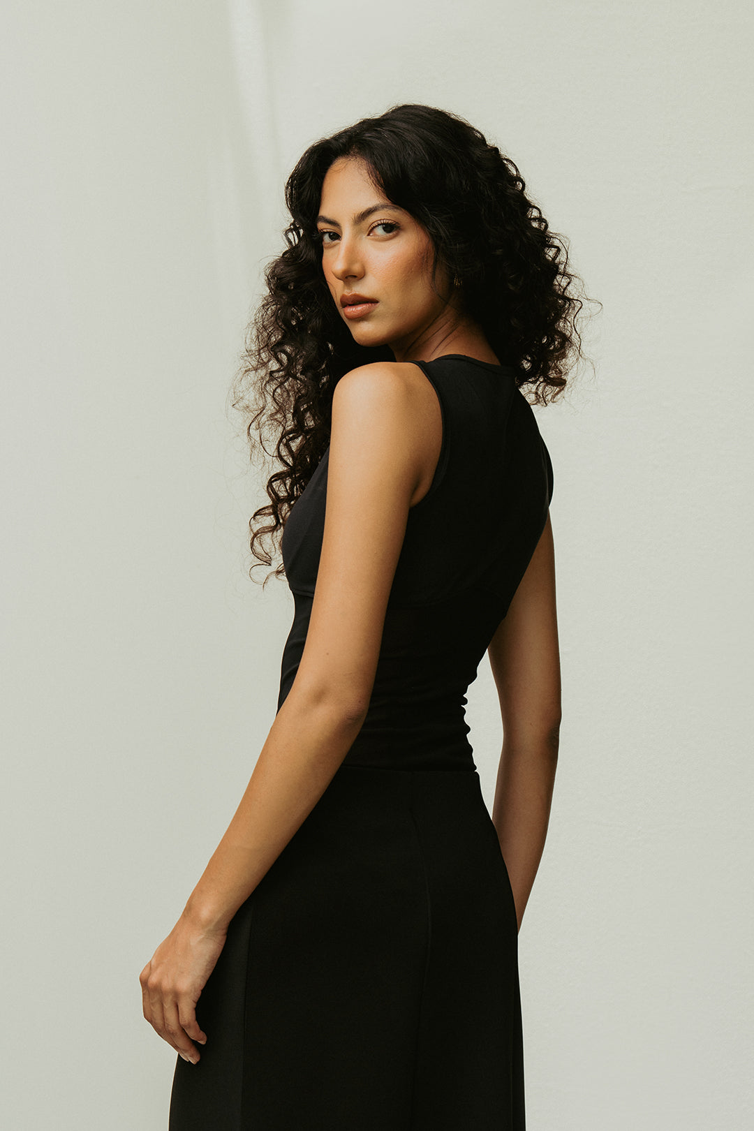 Mesh Bodysuit - Black