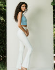 Halter Neck Tank - Sky Blue