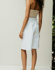 Halter Neck Tank - Latte