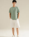 Waffle Tee - Sage