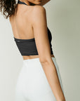 Halter Neck Tank - Black