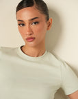 Basic Fit Tee- Mint Green