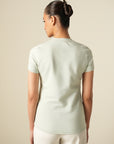 Basic Fit Tee- Mint Green