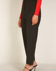 Basic Tapered Pants- Black