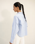 Hi Lo Button Down