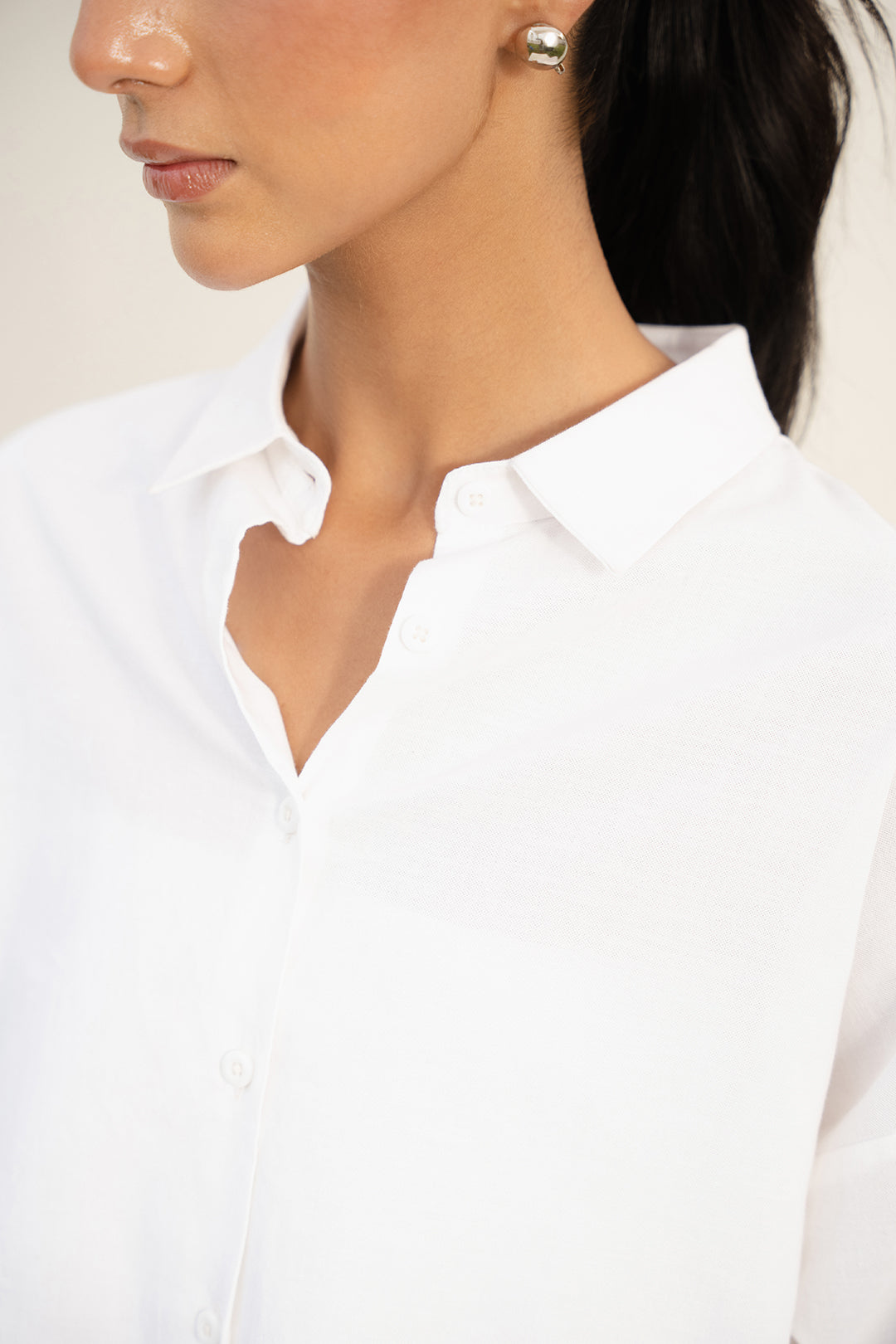 Basic White Button Down
