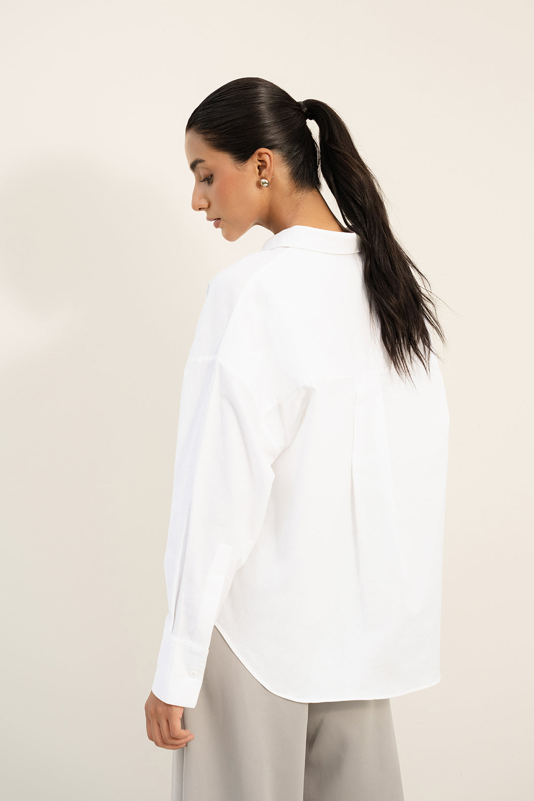 Basic White Button Down