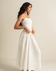 Square Neck Camisole - White