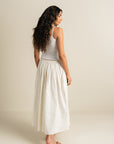 Square Neck Camisole - White