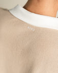 Contrast Polo - Beige