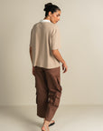 Contrast Polo - Beige