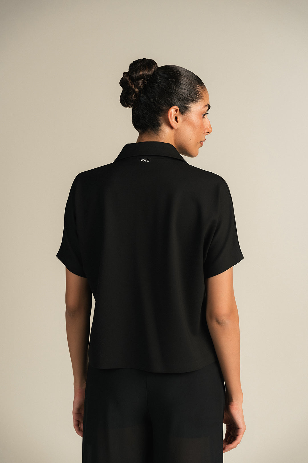 Zipper Polo - Black
