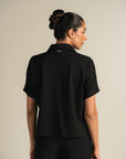 Zipper Polo - Black