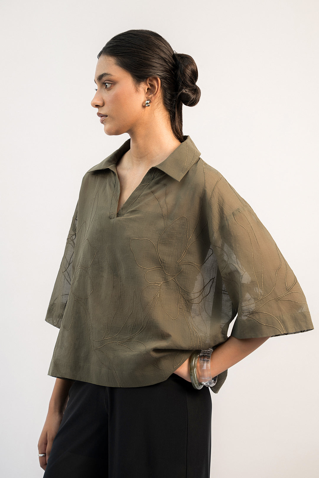 Ease Overshirt - Moss