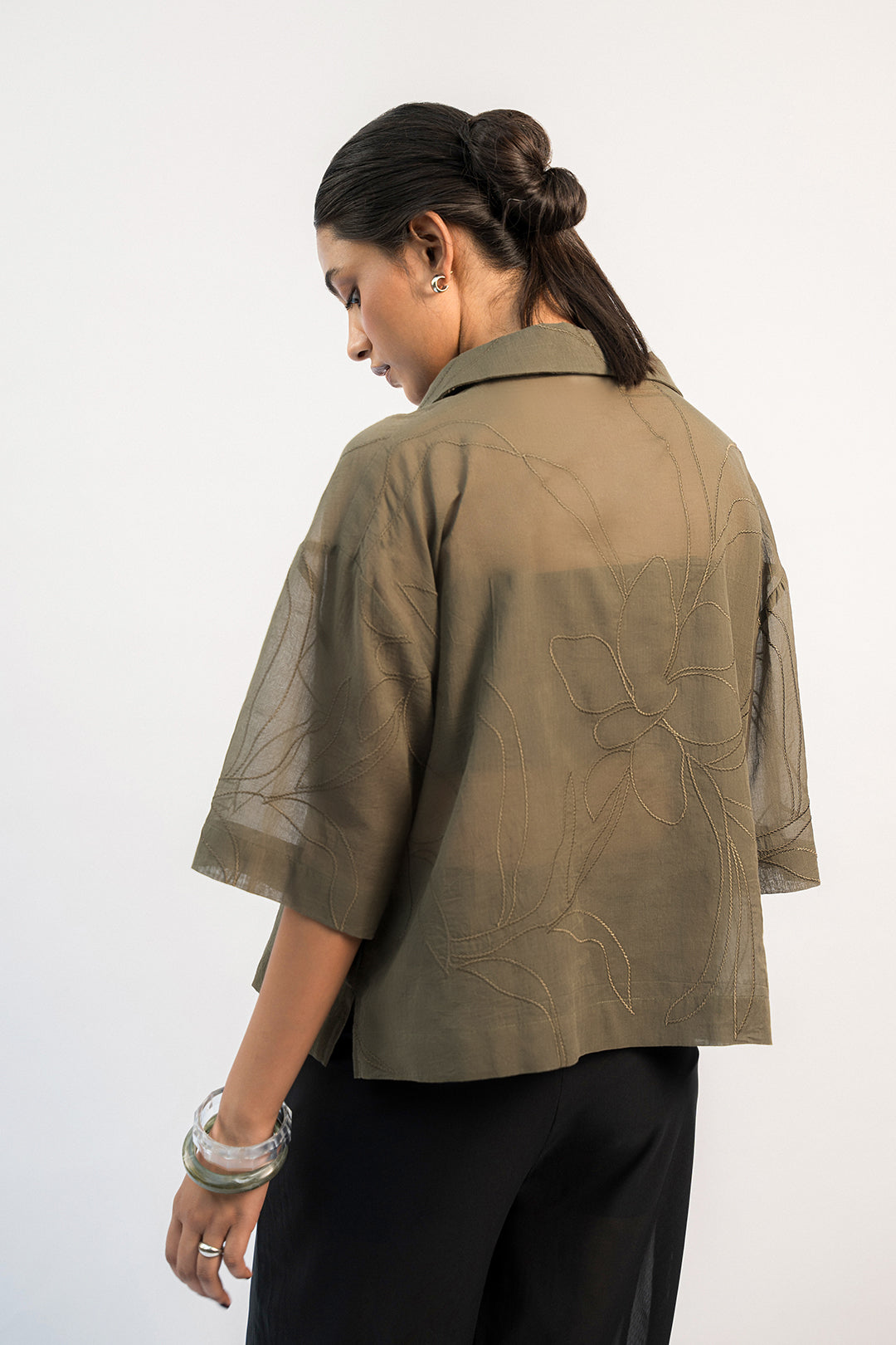 Ease Overshirt - Moss