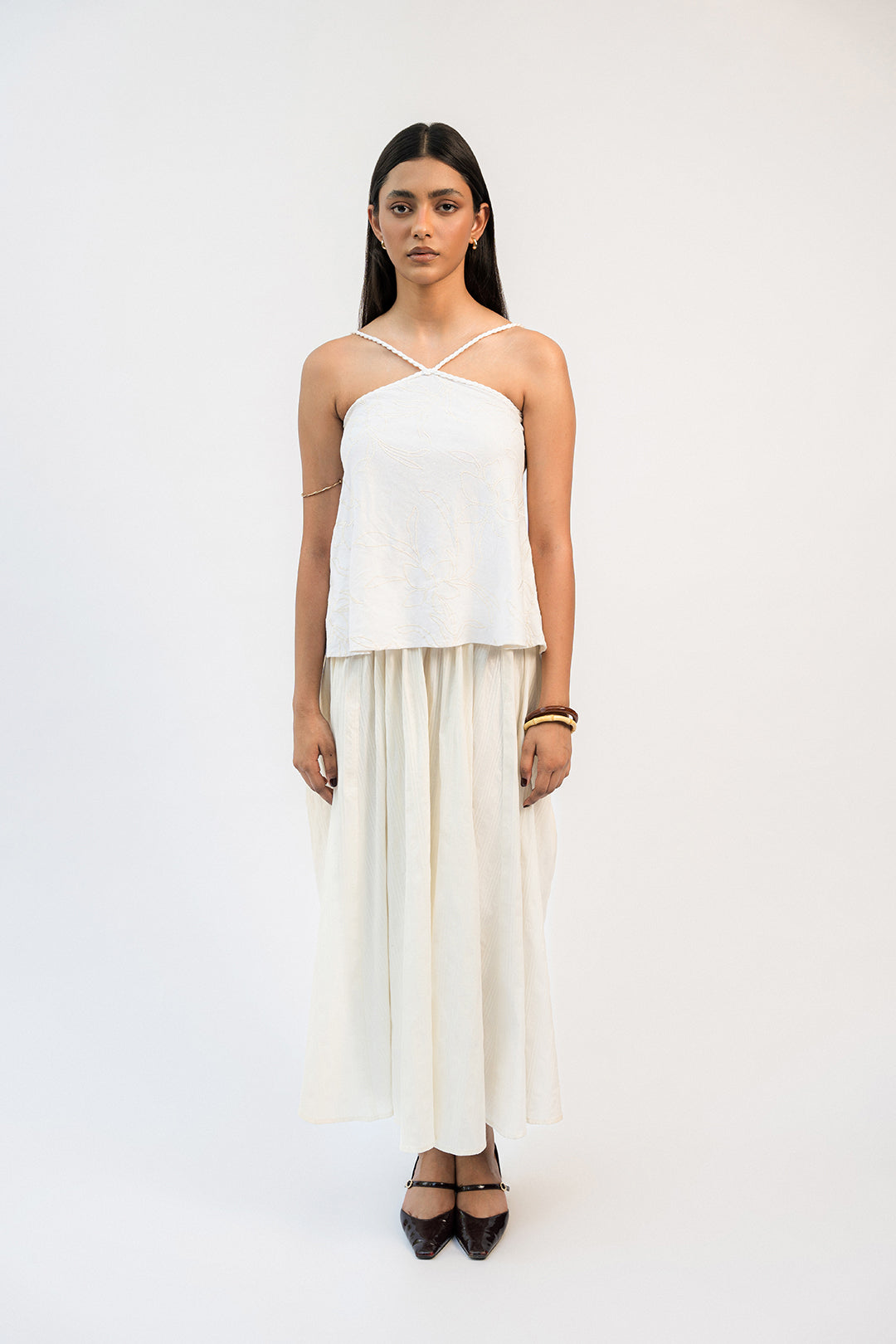 Tropical Handkerchief Top