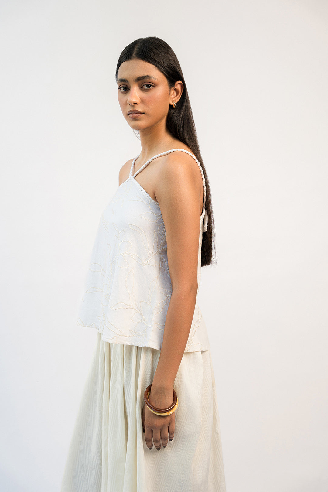 Tropical Handkerchief Top