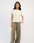 Everyday Regular Tee - Beige