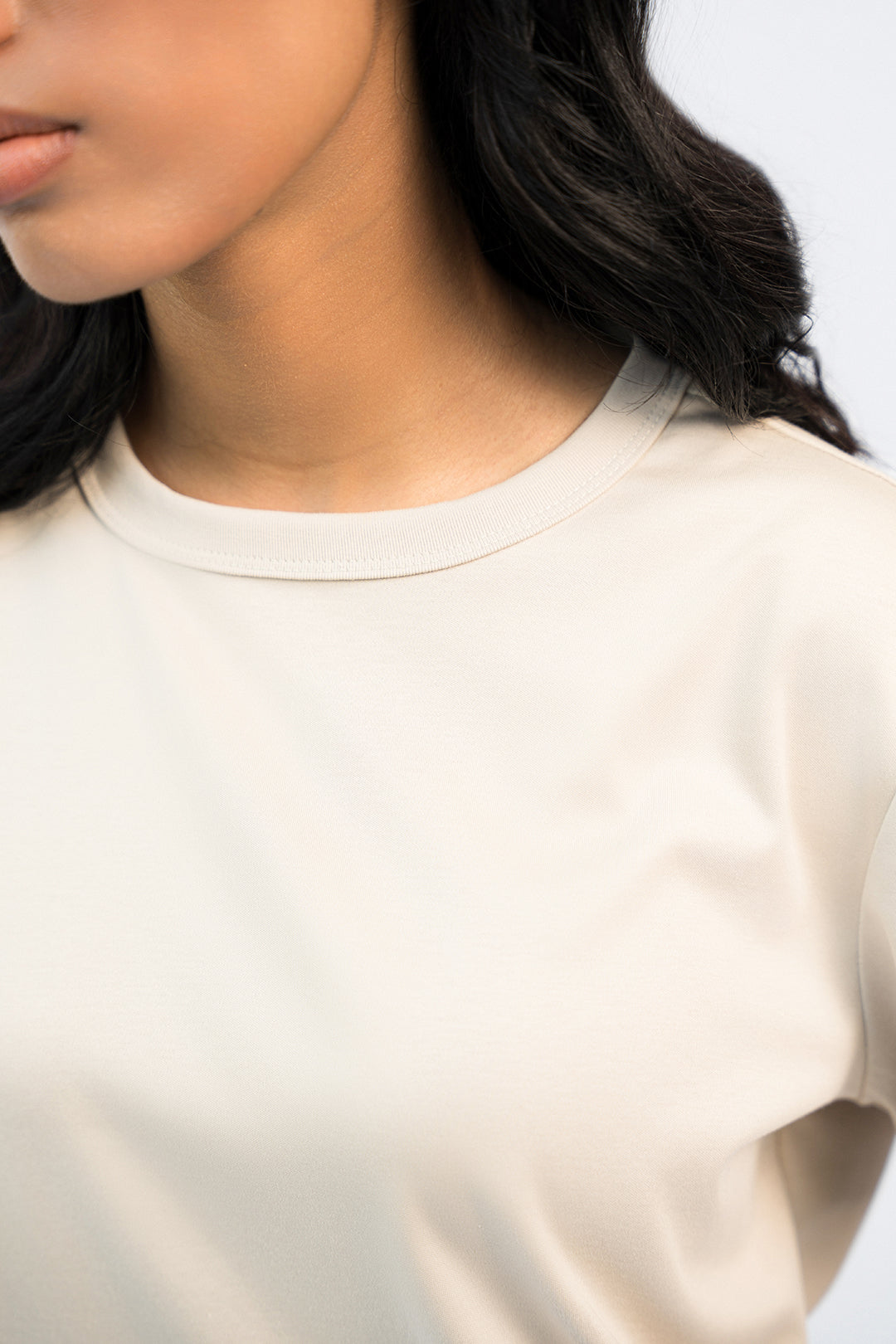 Everyday Regular Tee - Beige