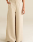 Ease Flared Pants - Cream