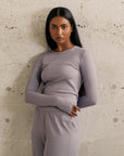Full Sleeves Rib Tee
