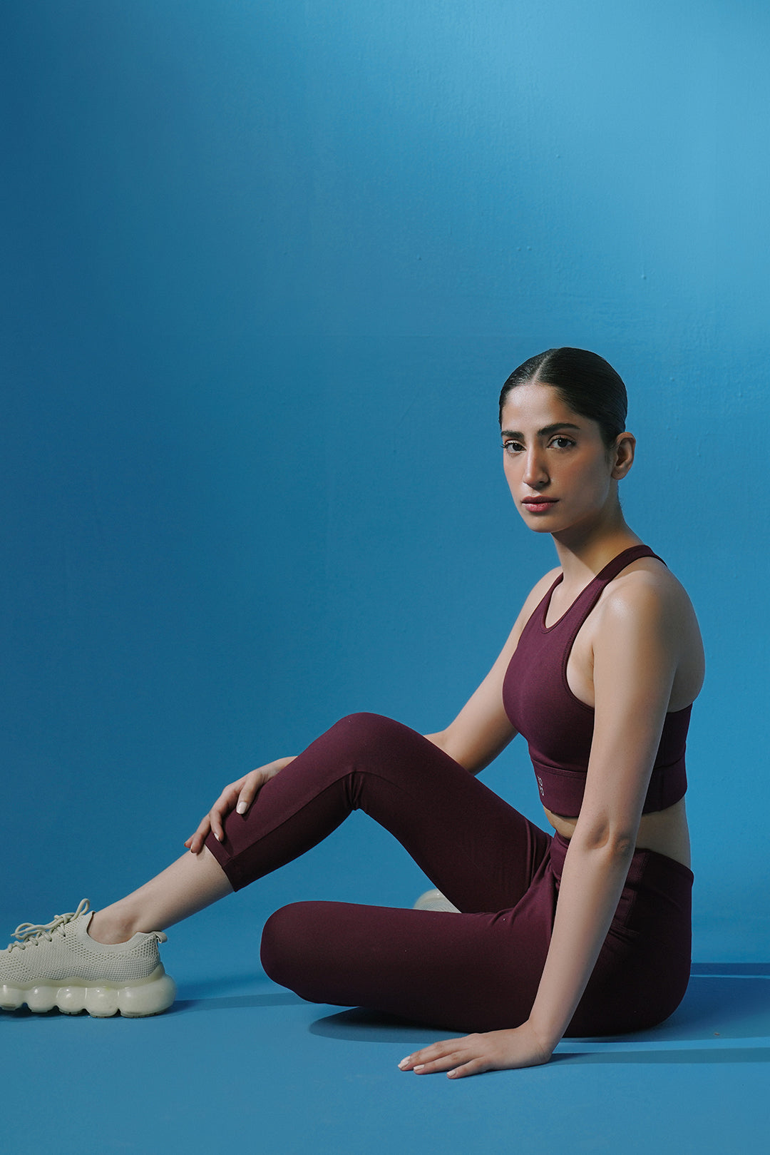 7/8 tights (Maroon)