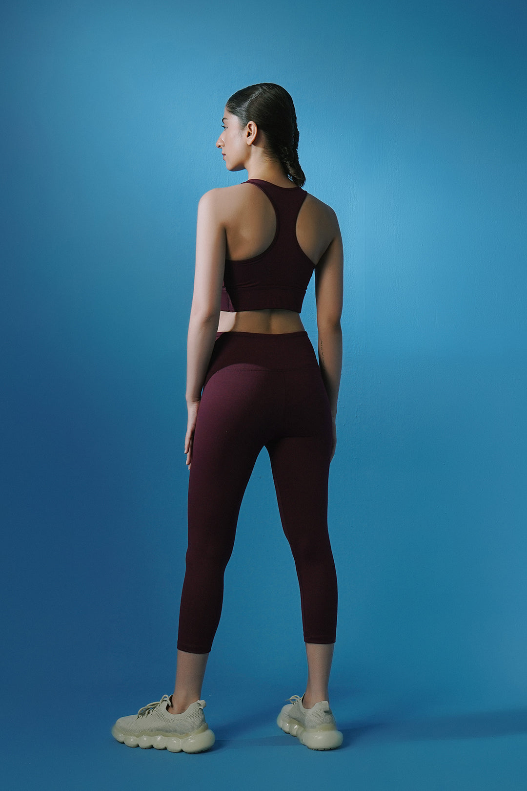 7/8 tights (Maroon)