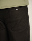 Barrel Fit Pants - Black