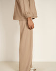 Sandy Beige Luluknit Pants