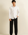 Slim Fit button down – white