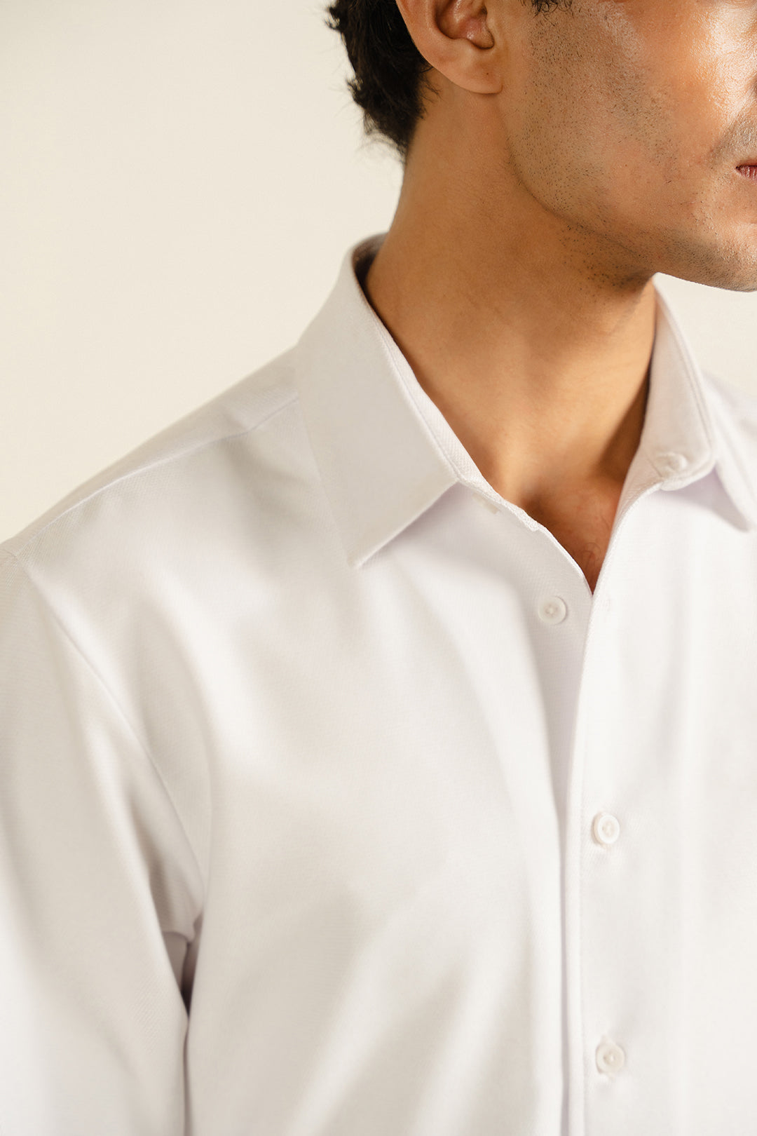 Slim Fit button down – white – Koyo