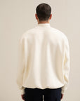 Formsoft Mock Neck White Apricot