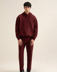 Formsoft Hoodie Wine Red