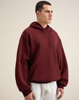 Formsoft Volume Hoodie Wine Red